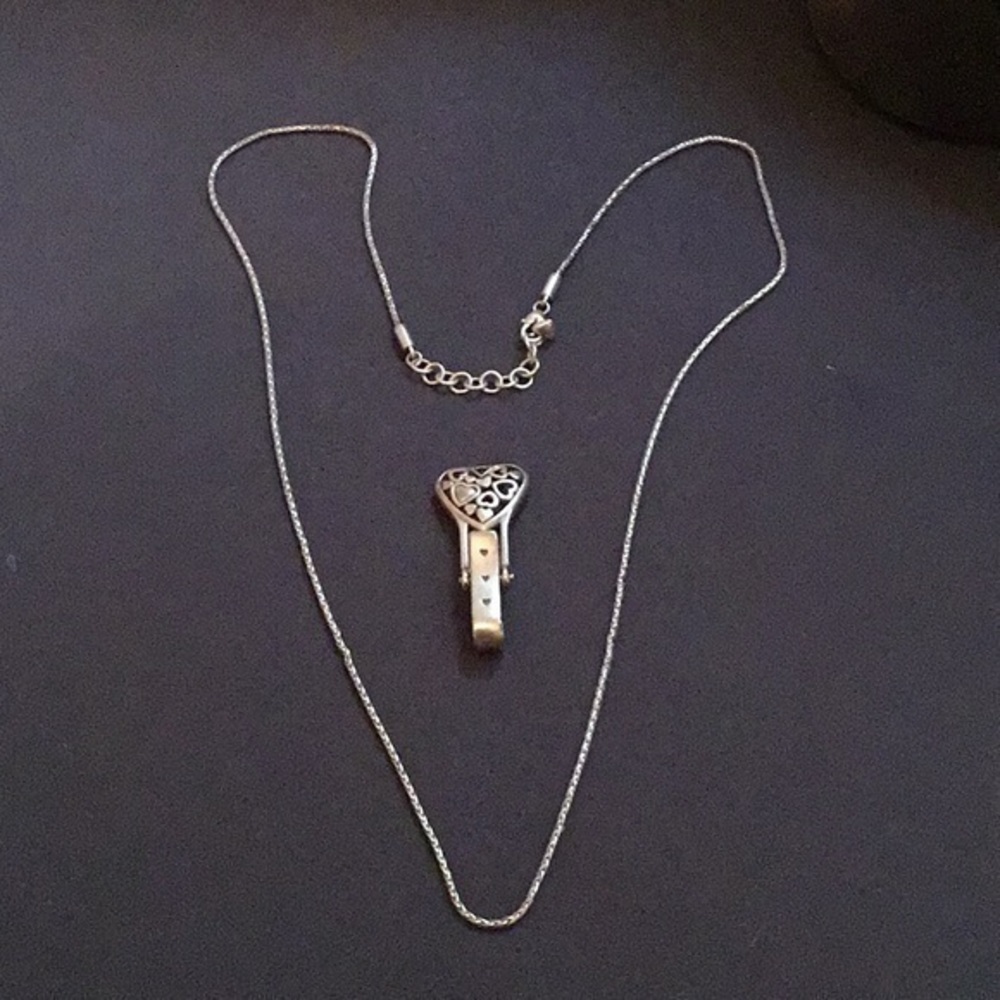 Brighton necklace and/or key fob holder
